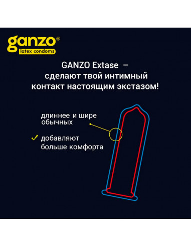 GANZO XXL №3 Black Edition увеличенные...