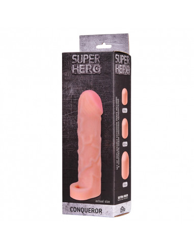 Фаллоувеличитель SUPER HERO Conqueror /19,5 см/