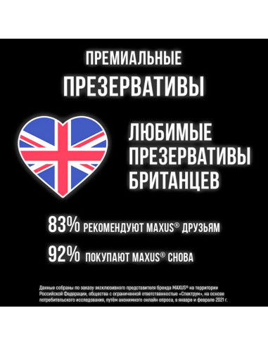 MAXUS SENSUAL №3 сверхчувствительные презервативы