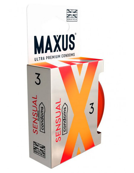 MAXUS SENSUAL №3 сверхчувствительные презервативы