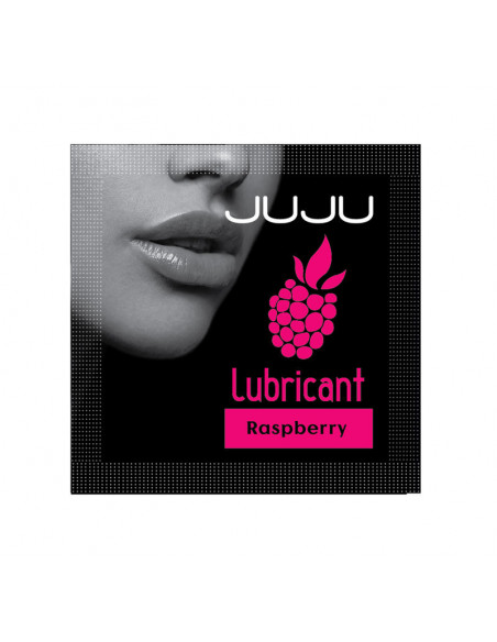 Съедобный лубрикант JUJU Raspberry Малина саше 3мл