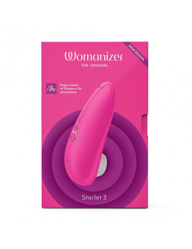 WOMANIZER STARLET 3 - Pink Вакуум-волновой...