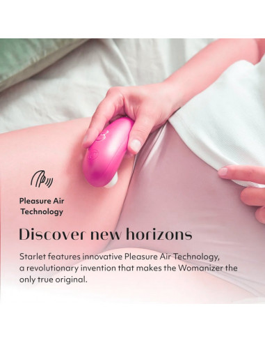 WOMANIZER STARLET 3 - Pink Вакуум-волновой...