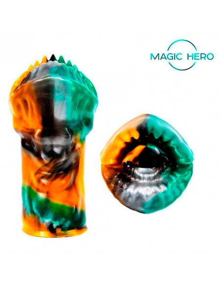 Фантазийный мастурбатор MAGIC HERO SILICON LOVE /18х9 см/
