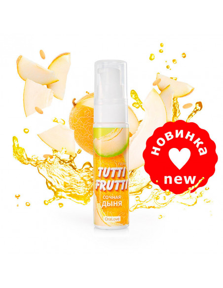 Гель оральный TUTTI-FRUTTI СОЧНАЯ ДЫНЯ 30г