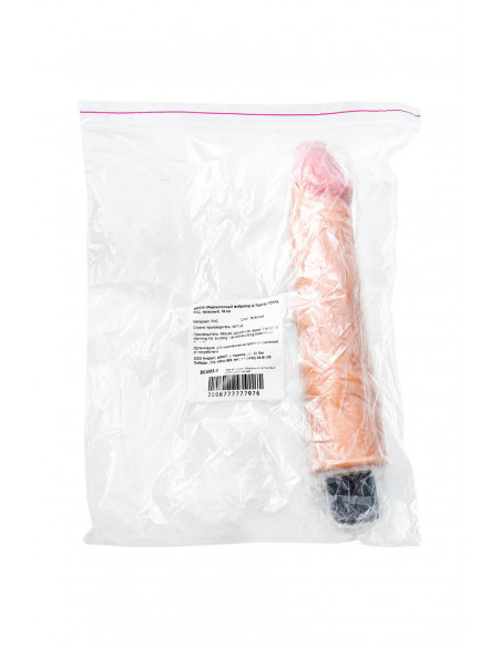 Виброреалистик A-Toys by TOYFA ПВХ телесный 19х4 см