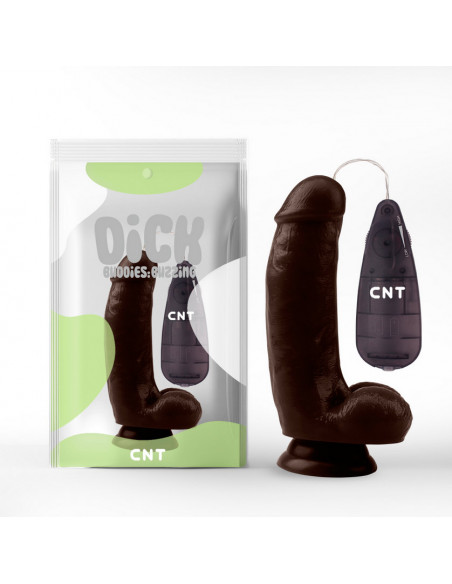 Виброреалистик CNT 6.9'' Stud Realistic Vibrator Brown /17,5х4 см/