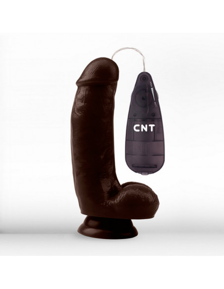 Виброреалистик CNT 6.9'' Stud Realistic Vibrator Brown /17,5х4 см/
