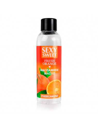 Массажное масло FRESH ORANGE с феромонами 75 мл