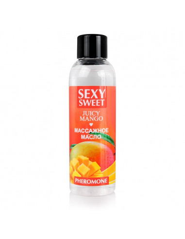 Массажное масло JUICY MANGO с феромонами 75 мл