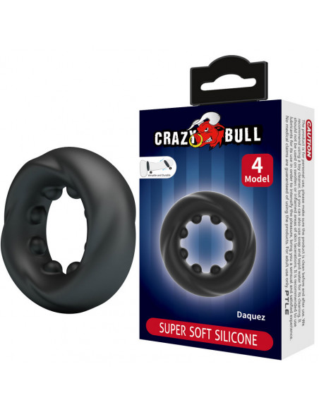 Эрекционное кольцо CRAZY BULL SUPER SOFT SILICONE MODEL 4