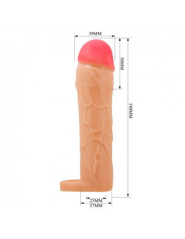 Фаллоувеличитель Pretty Love Hani 7,1" c...
