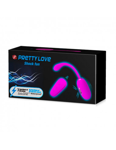 Виброяичко с электростимуляцией Pretty Love...