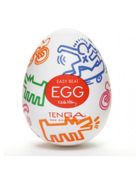 Стимулятор яйцо Tenga&Keith Haring Egg Street