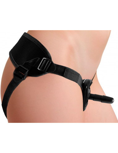 Страпон с двумя насадками UNI strap 6 "Harness"...