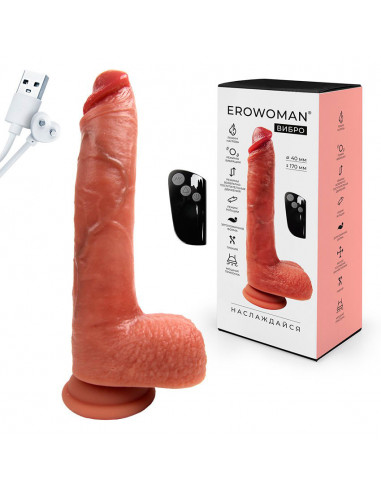 Виброреалистик EROWOMAN с ротацией,...