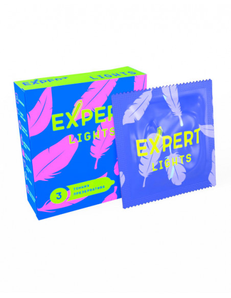 EXPERT LIGHTS №3 ультратонкие презервативы