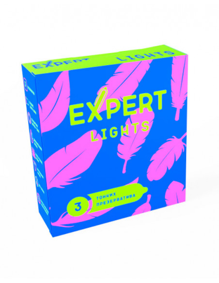 EXPERT LIGHTS №3 ультратонкие презервативы