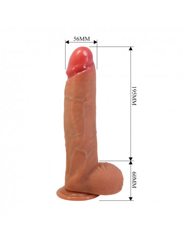 Фаллоимитатор MENDEL SUPER SOFT LIQUID SILICONE...