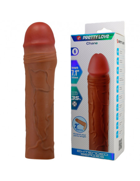 Фаллоувеличитель Chane 7,1" /18х3,9 см/