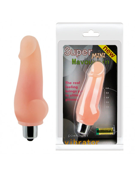 Ультрамягкий мини-вибратор Super mini /12х2,8 см/