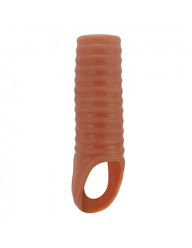 Насадка открытая BIGGER THICKER TPE телесный...