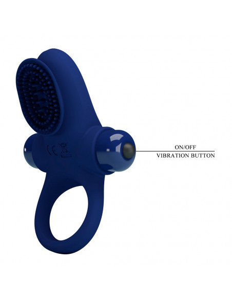 Эрекционное виброкольцо POWERFUL RING силикон
