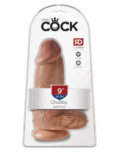 Фаллоимитатор-толстяк King Cock 9" Chubby...