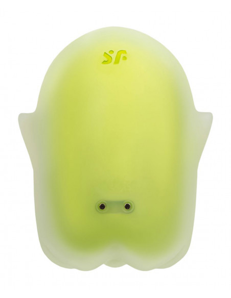 Вакуум-волновой бесконтактный вибростимулятор клитора Satisfyer Glowing Ghost yellow