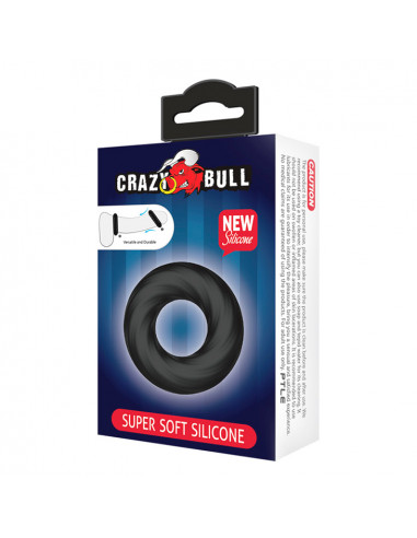 Эрекционное кольцо CRAZY BULL Super Soft...