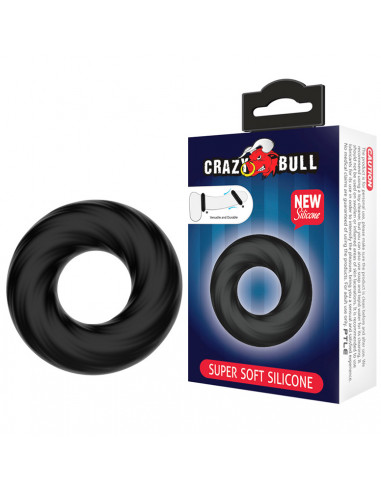 Эрекционное кольцо CRAZY BULL Super Soft...