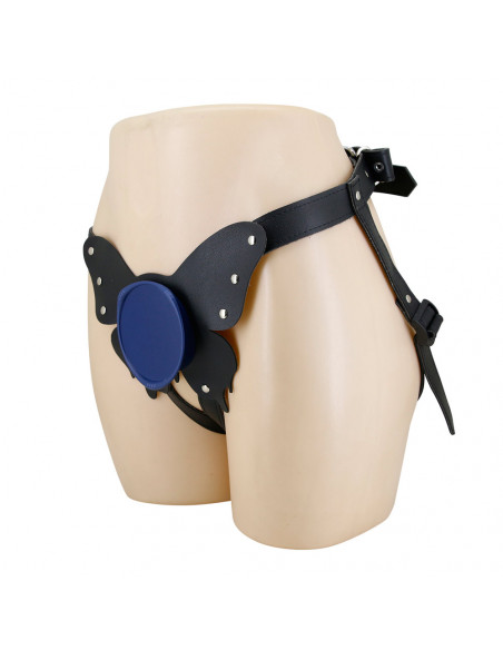 Страпон унисекс для присосок Harness Briefs Caludio II