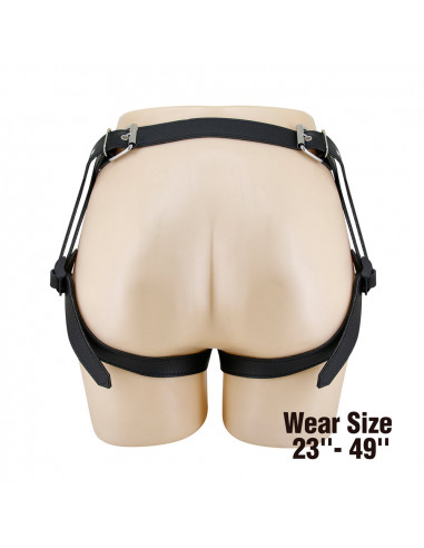 Страпон унисекс для присосок Harness Briefs...