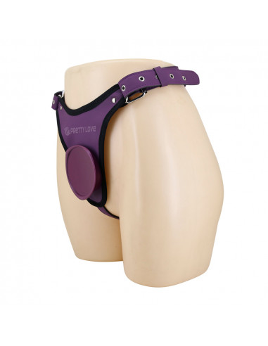 Страпон унисекс для присосок Harness Briefs...