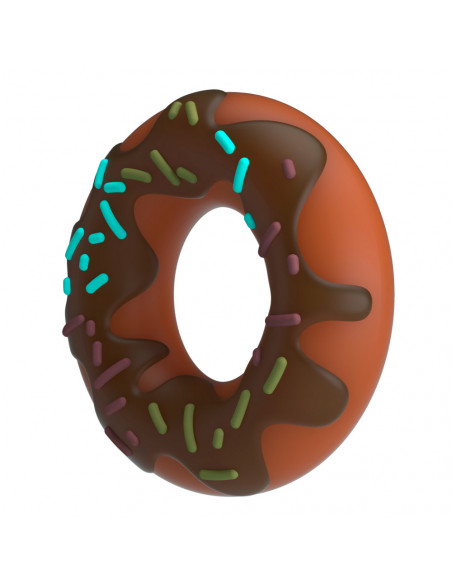 Эрекционное кольцо Пончик Choco Super Donut