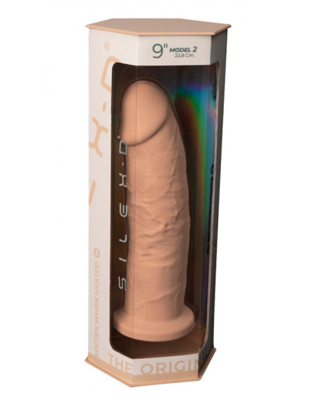 Фаллоимитатор термоактивный Silexpan 9" Model 2 /22,8х5,4 см/