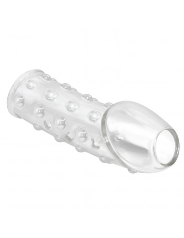 Насадка открытая BIGGER THICKER TPR прозрачный...