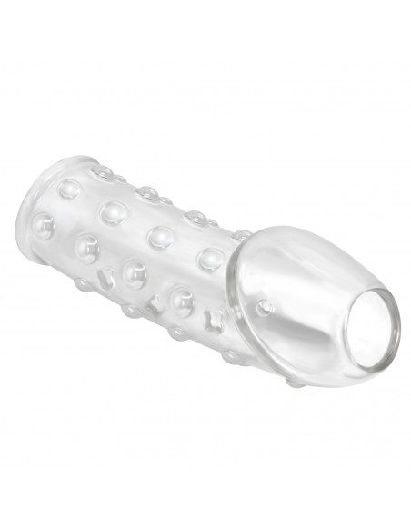 Насадка открытая BIGGER THICKER TPR прозрачный /10 см/