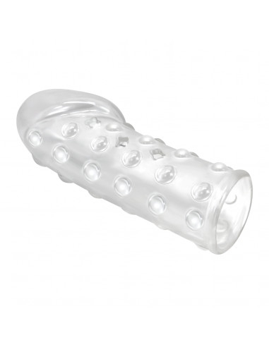 Насадка открытая BIGGER THICKER TPR прозрачный...