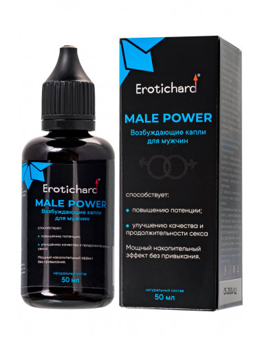 Возбуждающие капли Erotichard MALE ROWER для...