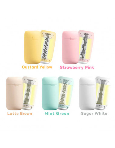 Инновационный мастурбатор Tenga Puffy Latte Brown