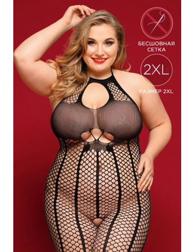 Костюм-сетка Candy Girl Josie нейлон черный 2XL