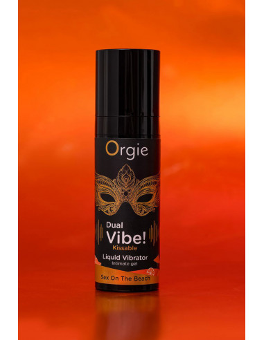 Жидкий вибратор для поцелуев Orgie DUAL VIBE! -...