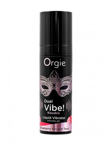 Жидкий вибратор для поцелуев Orgie DUAL VIBE! -...