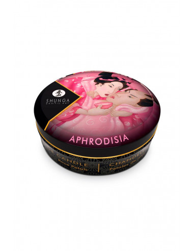 Массажная аромасвеча SHUNGA ROSE PETALS...
