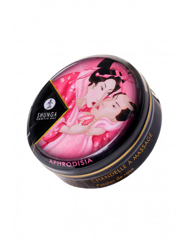 Массажная аромасвеча SHUNGA ROSE PETALS...