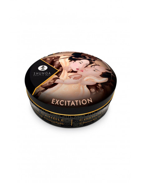Массажная аромасвеча SHUNGA INTOXICATING CHOCOLATE Пьянящий Шоколад 30 мл