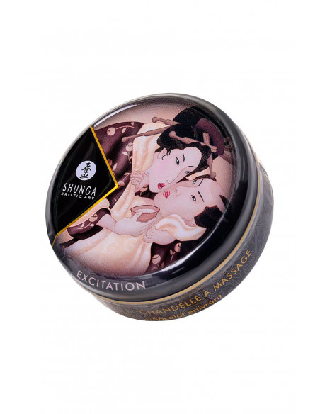 Массажная аромасвеча SHUNGA INTOXICATING CHOCOLATE Пьянящий Шоколад 30 мл