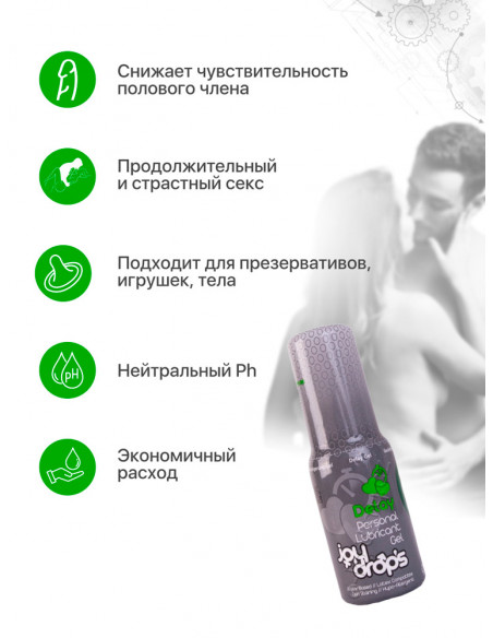 Гель-пролонгатор JoyDrops Delay 50 мл