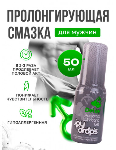 Гель-пролонгатор JoyDrops Delay 50 мл